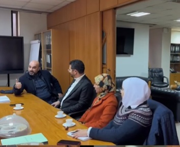 استقبل المركز التربوي للبحوث والإنماء وفدًا من برلمان الشباب